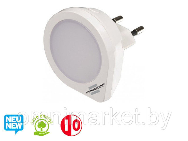 Светильник светодиодный декоративный Brennenstuhl NL 01 QS (1 LED, 0,35 Вт, 1,5 Лм, с выключателем) - фото 1 - id-p185565830