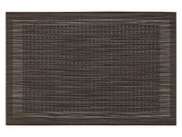 Салфетка сервировочная, текстилен, "HomeArt-3", 45х30 см, черная, PERFECTO LINEA