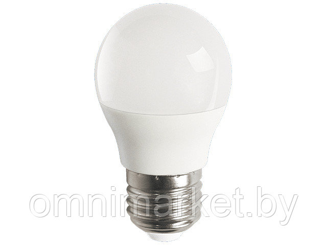 Лампа светодиодная G45 ШАР 8Вт PLED-LX 220-240В Е27 4000К JAZZWAY (60 Вт аналог лампы накаливания, - фото 1 - id-p185573661
