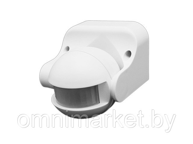 Датчик движения PMS-IR 009 1200Вт 180° 12м IP44 WH Jazzway