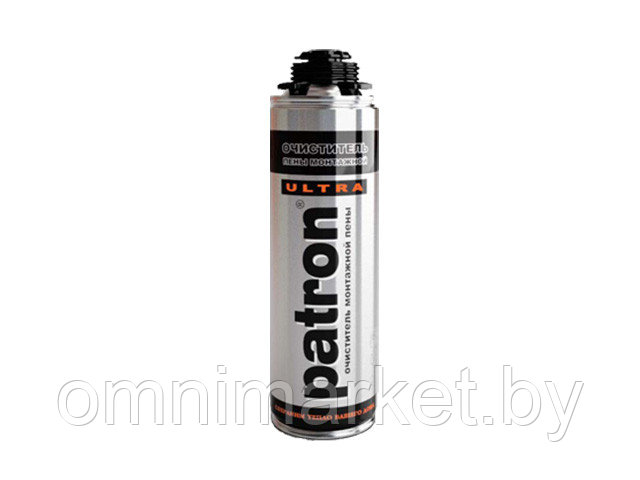 Очиститель монтажной пены PATRON Ultra (400мл) - фото 1 - id-p185567031