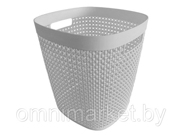 Корзина для бумаг ПИРУЛА 10л (смоки) IDEA