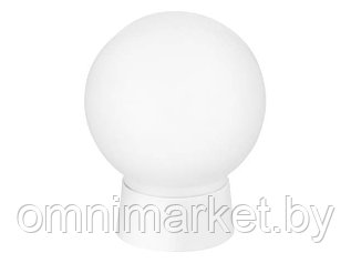 Светильник шар пластик/белый/прямой 60Вт, IP20 (НБП 01-60-004) Юпитер (ЮПИТЕР)