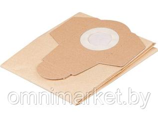 Мешок для пылесоса бумажный 30 л. WORTEX (3 шт) (30 л, 3 штуки в упаковке)