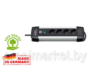 Удлинитель 1.8м (4 роз., 3.3кВт, с/з, выкл., ПВС) Brennenstuhl Premium-Alu-Line (провод 3х1,5мм2; сила тока