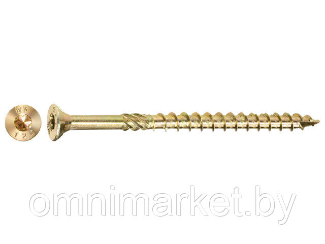 Шуруп конструкционный 10.0х200 по дереву, потай, TORX40 (30 шт в карт. уп.) STARFIX