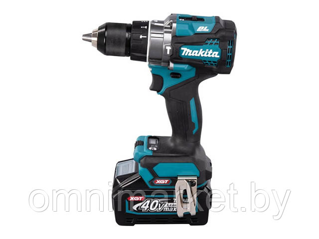 Аккум. ударная дрель-шуруповерт MAKITA HP 001 GD 201 (40В, 13мм, 140/68Нм (2x2,5Ач, DC40RA, Makpac 3))