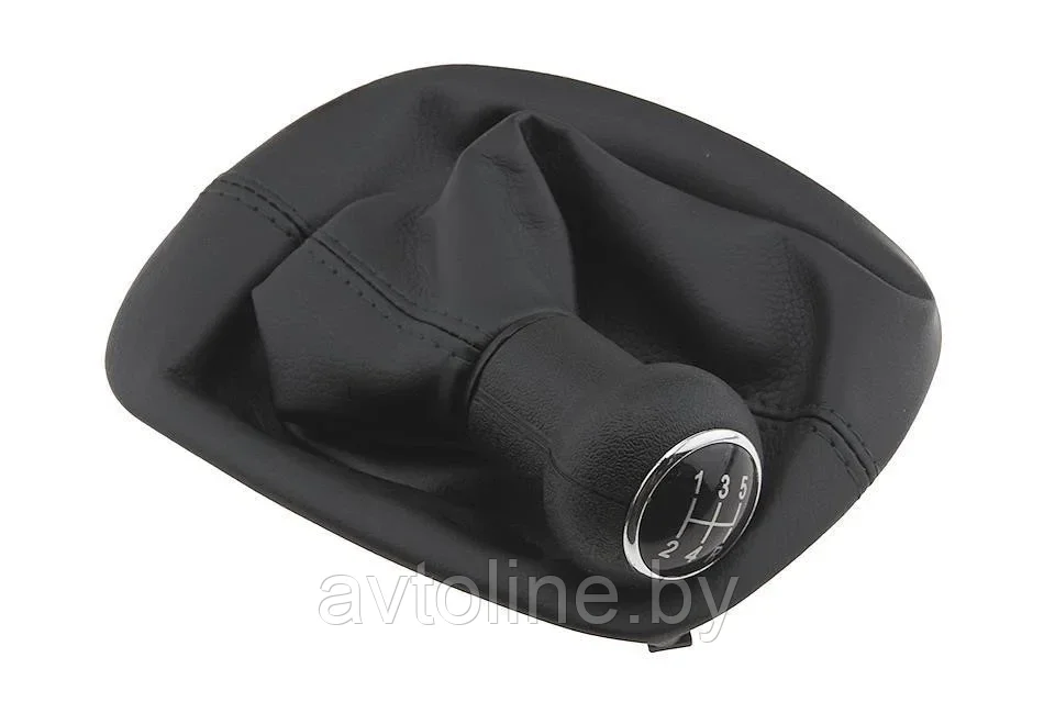 Ручка КПП VW Passat B5 96- (5 МКПП) с чехлом и рамкой GZB-VW-003