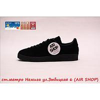 Topanga black suede