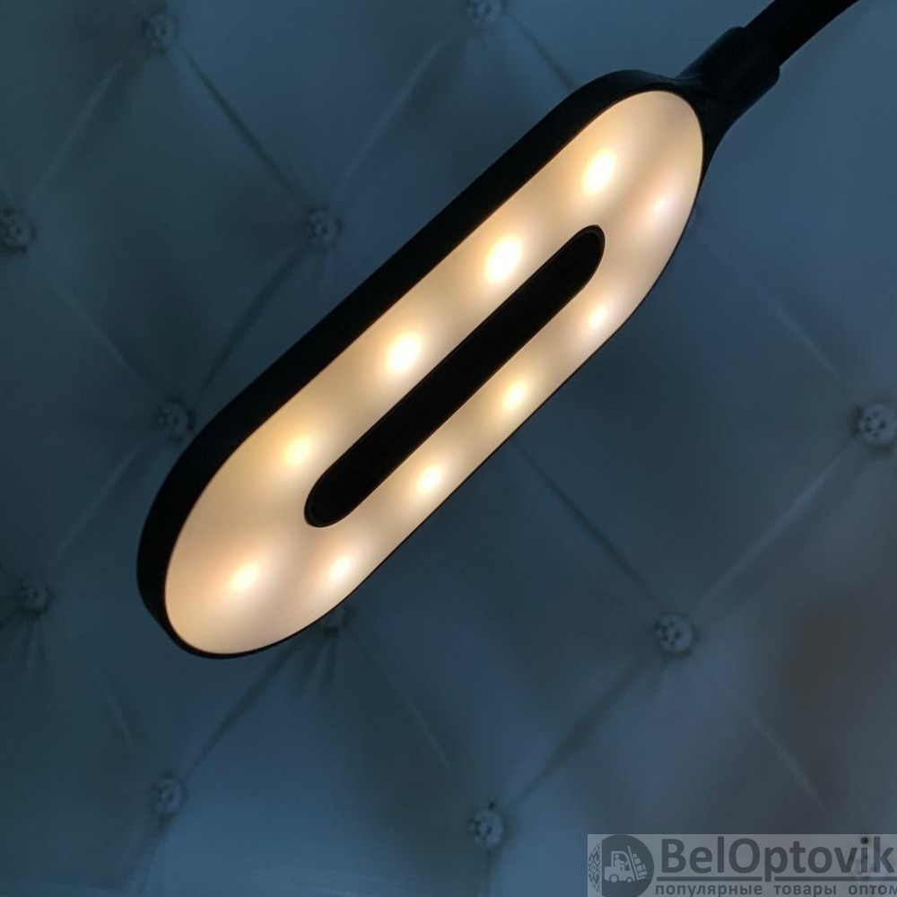 Гибкая настольная лампа - органайзер канцелярский Stark с функцией беспроводной зарядки для смартфона Белая - фото 6 - id-p185582754