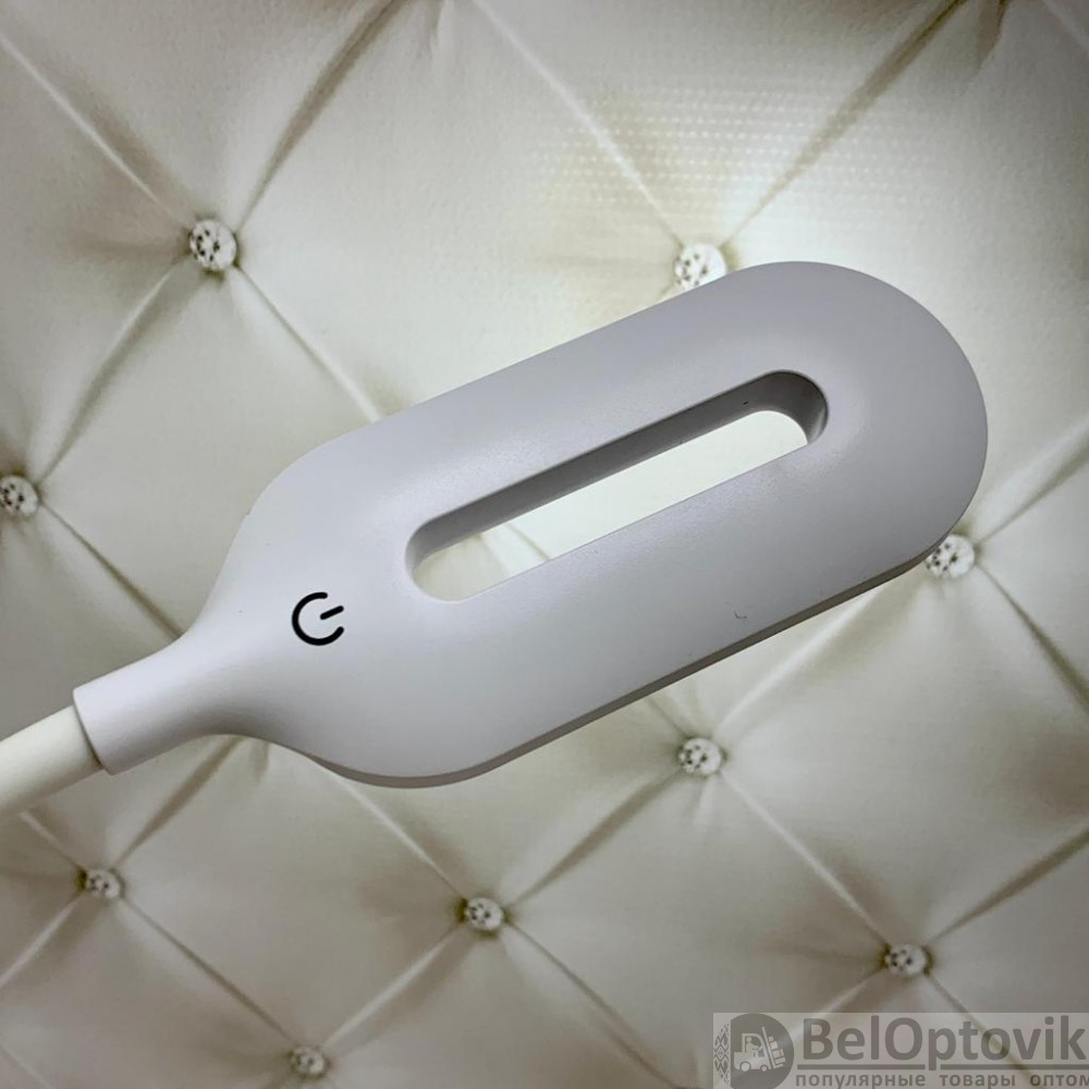 Гибкая настольная лампа - органайзер канцелярский Stark с функцией беспроводной зарядки для смартфона Белая - фото 9 - id-p185582754