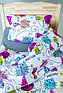 Детское постельное белье Baby Classic 1.5 спальное. Поплин 100 (под.153х215, прост.160х240, нав.70х70) Meow, фото 7
