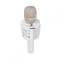 Bluetooth караоке микрофон BK3 Cool Sound KTV USB 5 Вт, серебряный