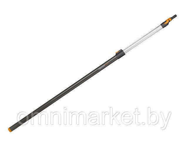 Черенок алюминиевый графитовый телескопический QuikFit FISKARS (Длина 140 - 240 см)