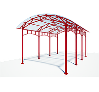 Навес "Купол-6", усиленный