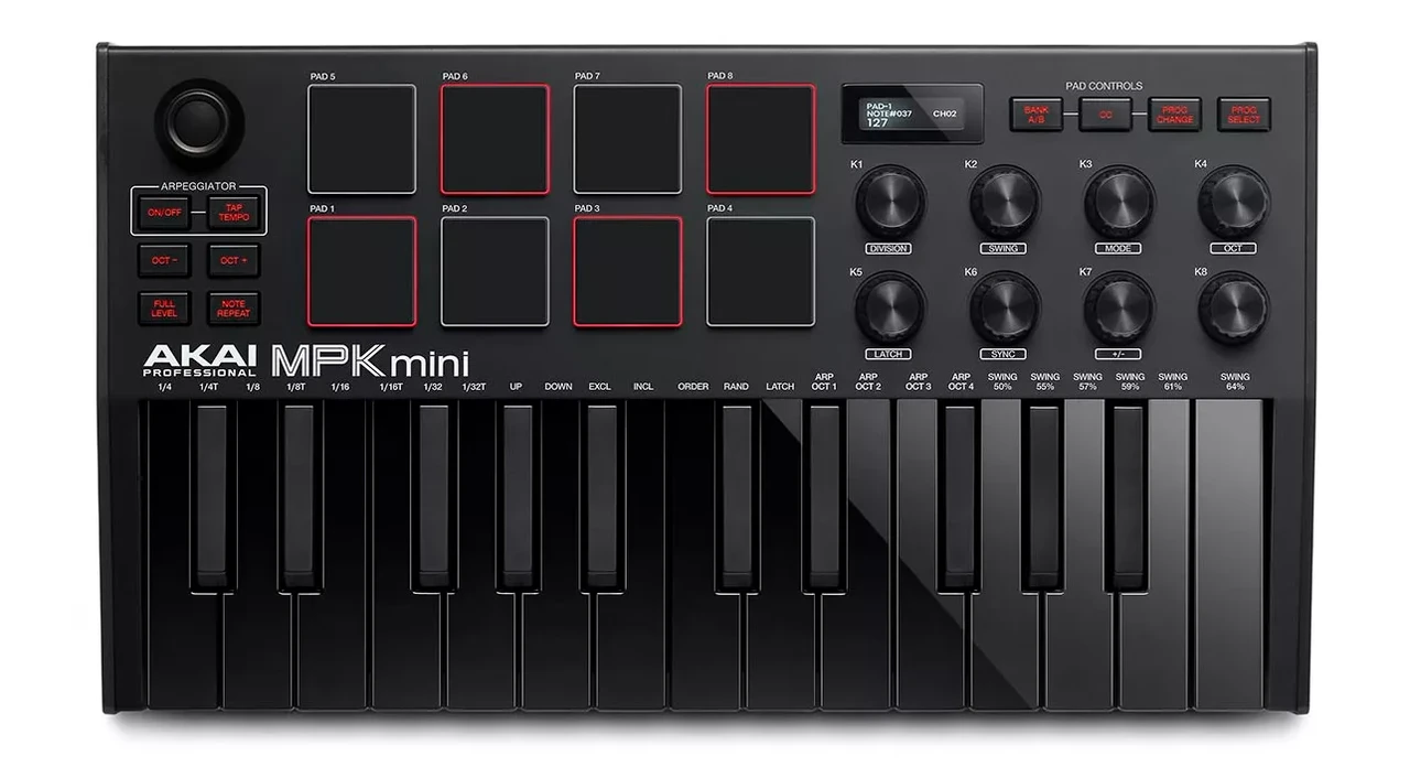 MIDI-клавиатура Akai Pro MPK Mini Black MK3