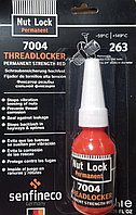 7004 SENFINECO ФИКСАТОР РЕЗЬБЫ СИЛЬНОЙ ФИКСАЦИИ (КРАСНЫЙ)10 МЛ THREADLOCKER PERMANENT STRENGTH RED