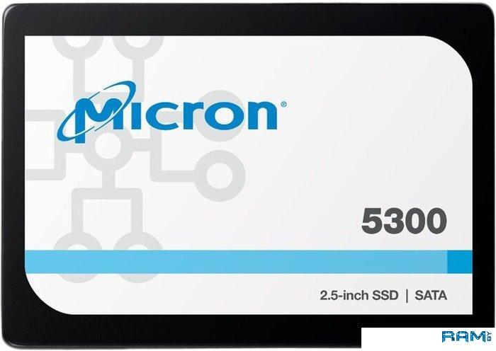 SSD Micron 5300 Pro 3.84TB MTFDDAK3T8TDS-1AW1ZABYY - фото 1 - id-p185646631