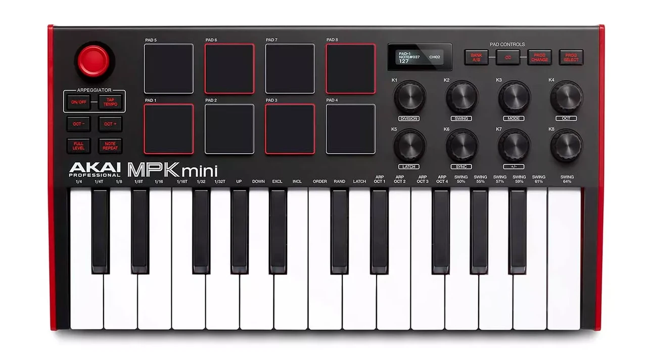 MIDI-клавиатура Akai Pro MPK Mini MK3