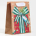 Пакет крафтовый вертикальный «Подарочек для тебя», S 12 × 15 × 5.5 см, фото 2