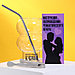 Набор «Романтический вечер с любимым», стакан, трубочка, щипцы, инструкция, фото 2