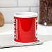 Кружка сублимация "Серега" молодой, горячий, красная, 320 мл, с нанесением, фото 2