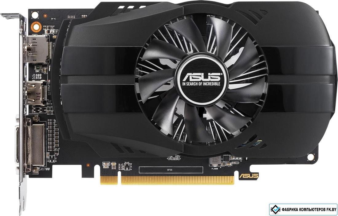 Видеокарта ASUS Phoenix Radeon RX 550 4GB GDDR5 PH-RX550-4G-EVO - фото 1 - id-p185672207