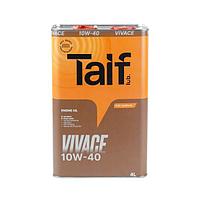 Масло моторное синтетическое TAIF VIVACE (ПАО)  10W-40, 4л, API SN/CF, ACEA A3/B4