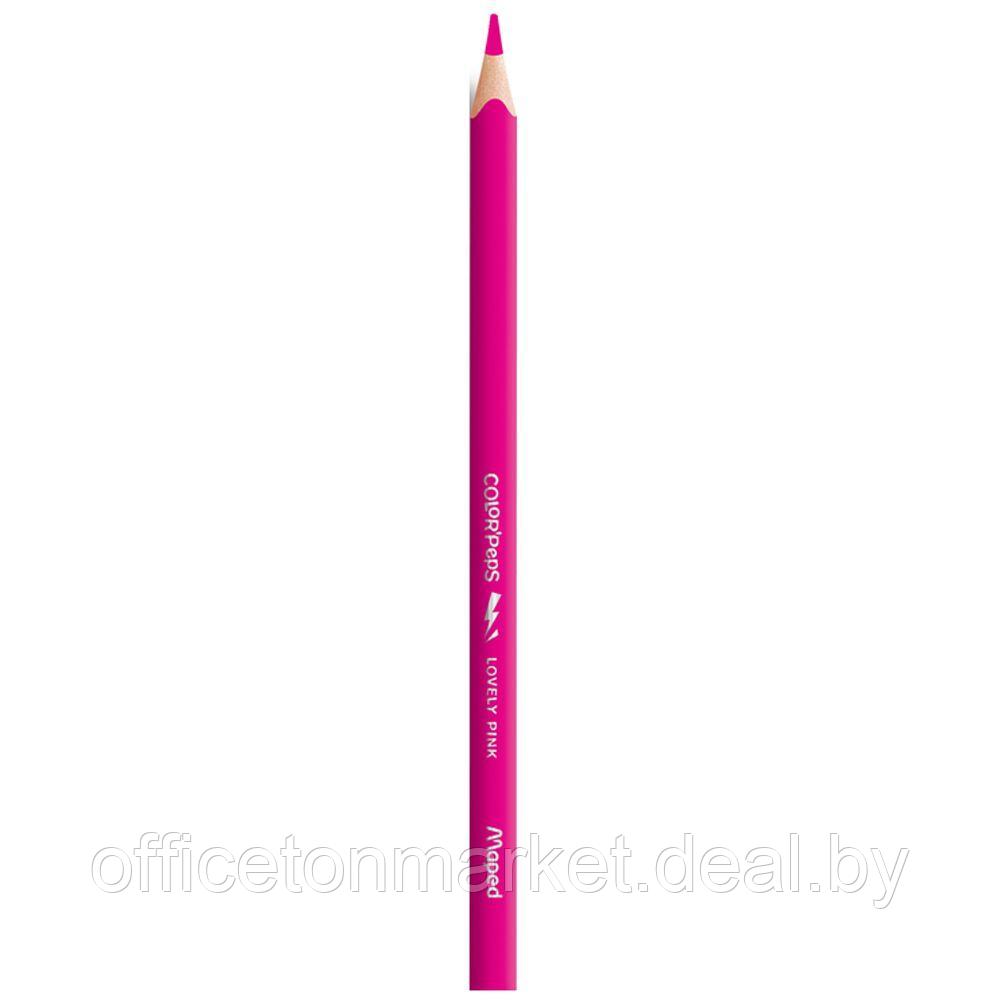 Цветные карандаши Maped "Color Peps" + точилка + ластик + простой карандаш, 12 цветов - фото 9 - id-p137124104
