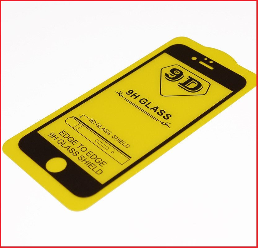 Защитное стекло 9d для Apple Iphone SE 2020 черный (полная проклейка) 2шт - фото 2 - id-p185694940