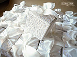 ПОЛОСЫ! 10-024 картон перлам. металлик "кремовый", плотность 230-300 г/м2, 11,5*29,5 см, фото 3