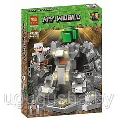 Конструктор Bela  My World Робот Титан (аналог Lego Minecraft) 221 деталь
