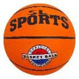 Мяч баскетбольный "SPORT" размер 5, 400 гр, бутиловая камера, клееный (1026011)