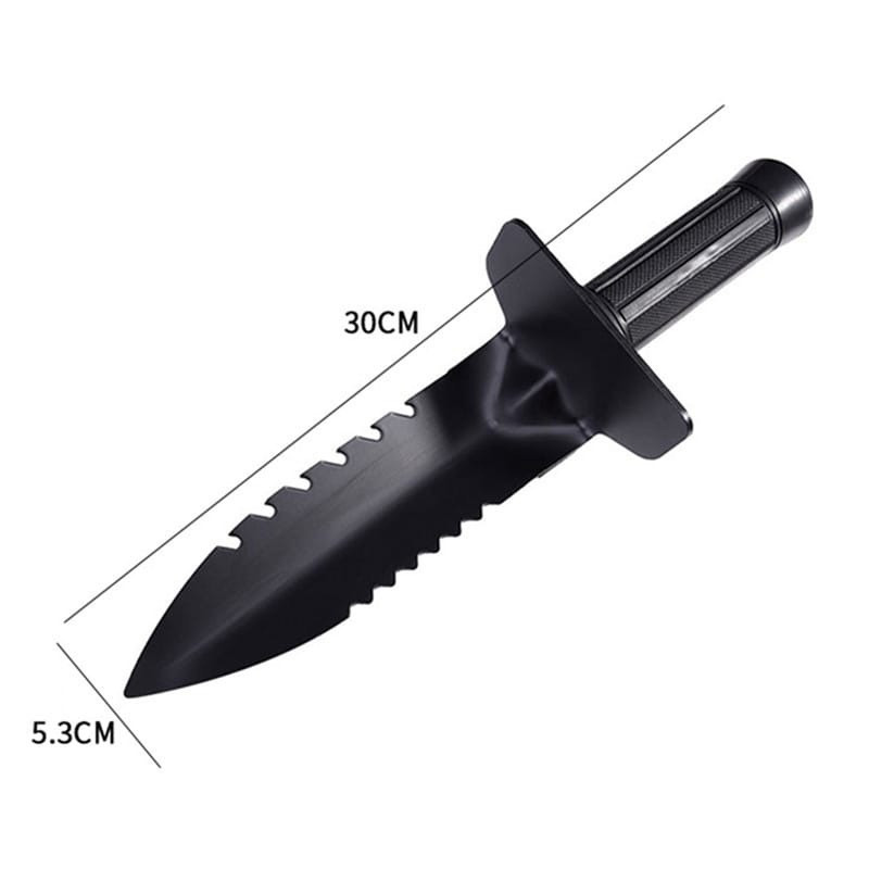 Нож-Совок Stinger Black + чехол - фото 3 - id-p185752592