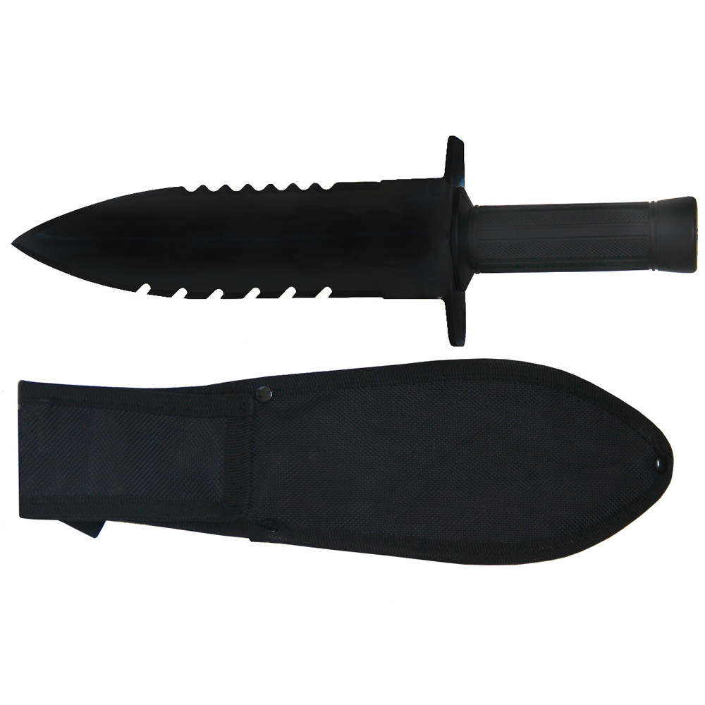 Нож-Совок Stinger Black + чехол - фото 2 - id-p185752592