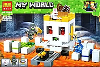 Конструктор Bela My World Майнкрафт Арена-Череп (аналог Lego Minecraft 21145) 210 деталей