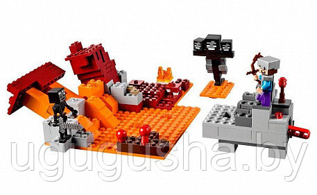 Конструктор MineCraft My World "Иссушитель" 324 детали (аналог Lego 21126) Майнкрафт - фото 3 - id-p185791377