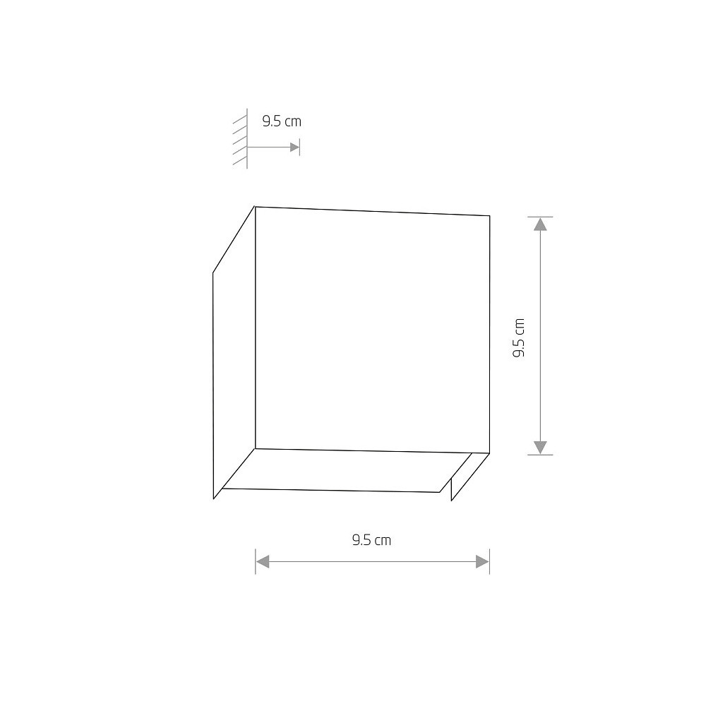 Настенный светильник Nowodvorski Cube 5267 - фото 6 - id-p185791517