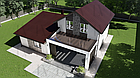 Визуализация в 3D дома + реконструкция. До / после. Проект 141, фото 4