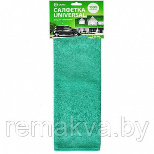 125-2 Салфетка из 100% микрофибры Грасс Grass Универсальная (1 шт.), фото 2