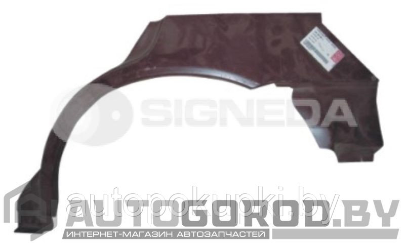 Арка задняя (правая) HONDA CIVIC Angl 10.95-03.99, PHD77002ER