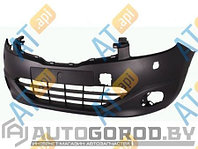 Бампер передний NISSAN QASHQAI 2010-2014 c омывателями фар, 62022-BR00H