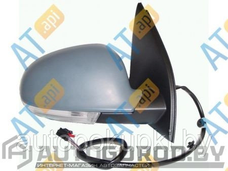 БОКОВОЕ ЗЕРКАЛО (ПРАВОЕ) Volkswagen Golf V 10.2003-10.2008,  7конт., VVWM1017EBR