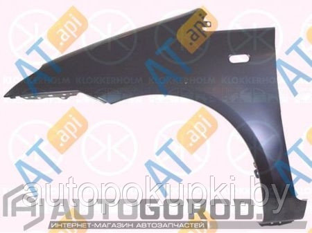 КРЫЛО ПЕРЕДНЕЕ (ЛЕВОЕ) для Ford C-Max 2007-2010, PFD10150AL