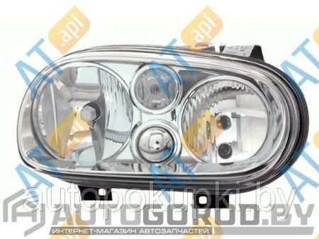 ПЕРЕДНЯЯ ФАРА (ПРАВАЯ) Volkswagen Golf IV 08.1997-06.2005,  без противотуманки, ZVW1130R