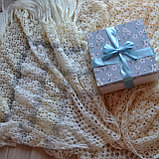 Шаль платок ажурная с кистями в подарок  учительнице ,маме женщине , бабушке, фото 3