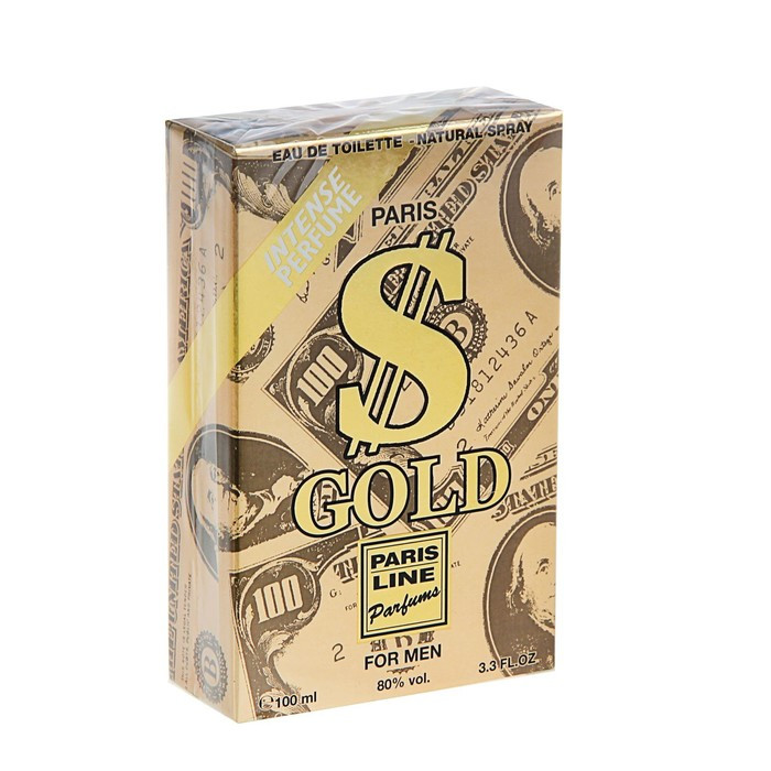 Туалетная вода мужская Dollar Gold Intense Perfume, 100 мл - фото 2 - id-p185826234