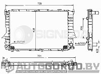 Радиатор AUDI 100 (C4) 91-94, RA60459A