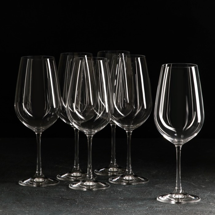 Набор бокалов для вина «Виола», 550 мл, 6 шт - фото 1 - id-p185826588