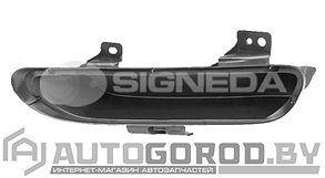 Решетка в бампер (правая)  Mazda  6 (GH)  2007-2013, стандартная модель,  PMZ99121CAR